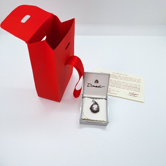 Vintage Donadio Cameo Made In Italy with original box gift box and guarantee - Picture 11 of 17